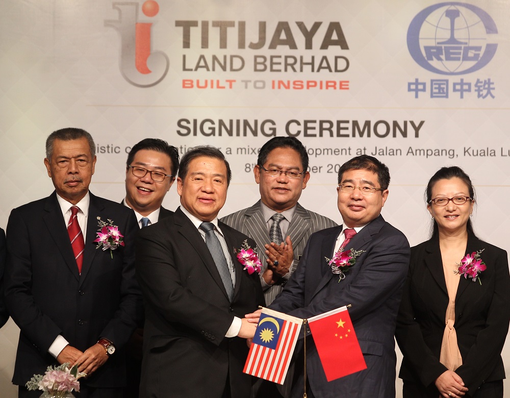 Titijaya Land Berhad launch 3rdNvenue in Jalan Ampang.