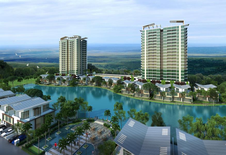 D’Lagoon Luxury Development by the Lake