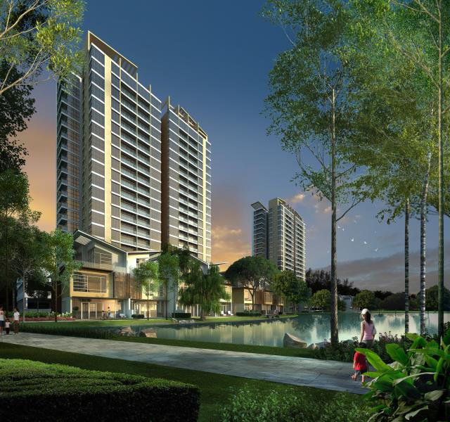 D’Lagoon Luxury Development by the Lake